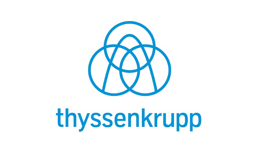 Logo des Unternehmens Thyssenkrupp