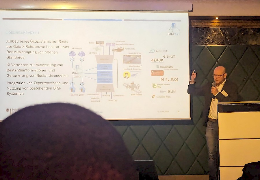 Vortrag auf der Abschlussveranstaltung im Projekt BIMKIT