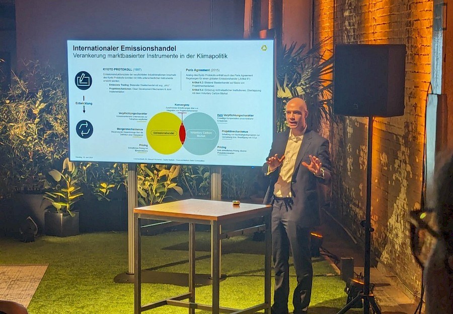 Vortrag zum Internationalen Emissionshandel